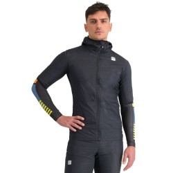Veste d'échauffement Sportful Rythmo Puffy 2024 noir